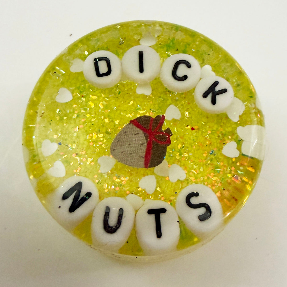 Dick Nuts - Shower Art - READY TO SHIP