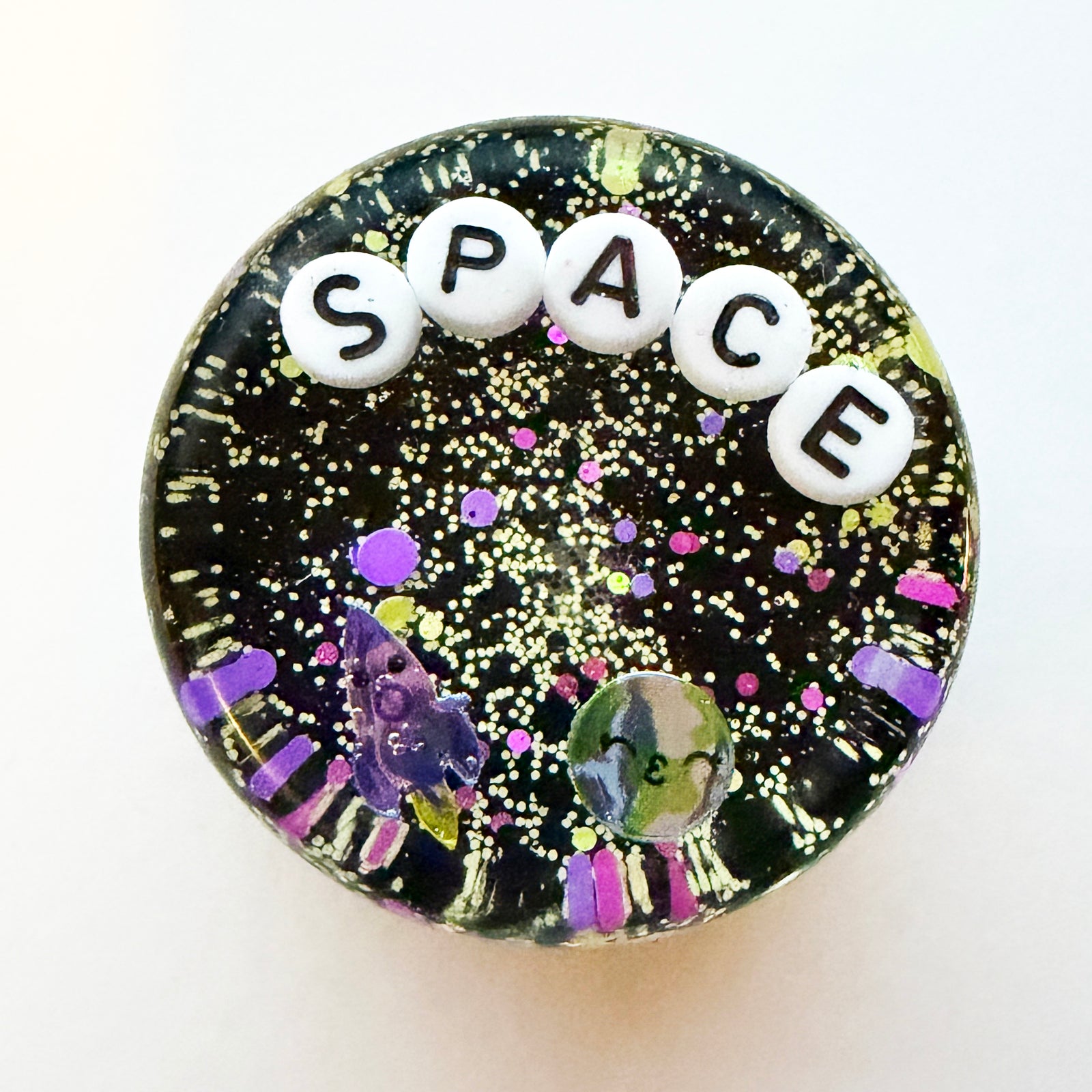 Space - Shower Art - READY TO SHIP