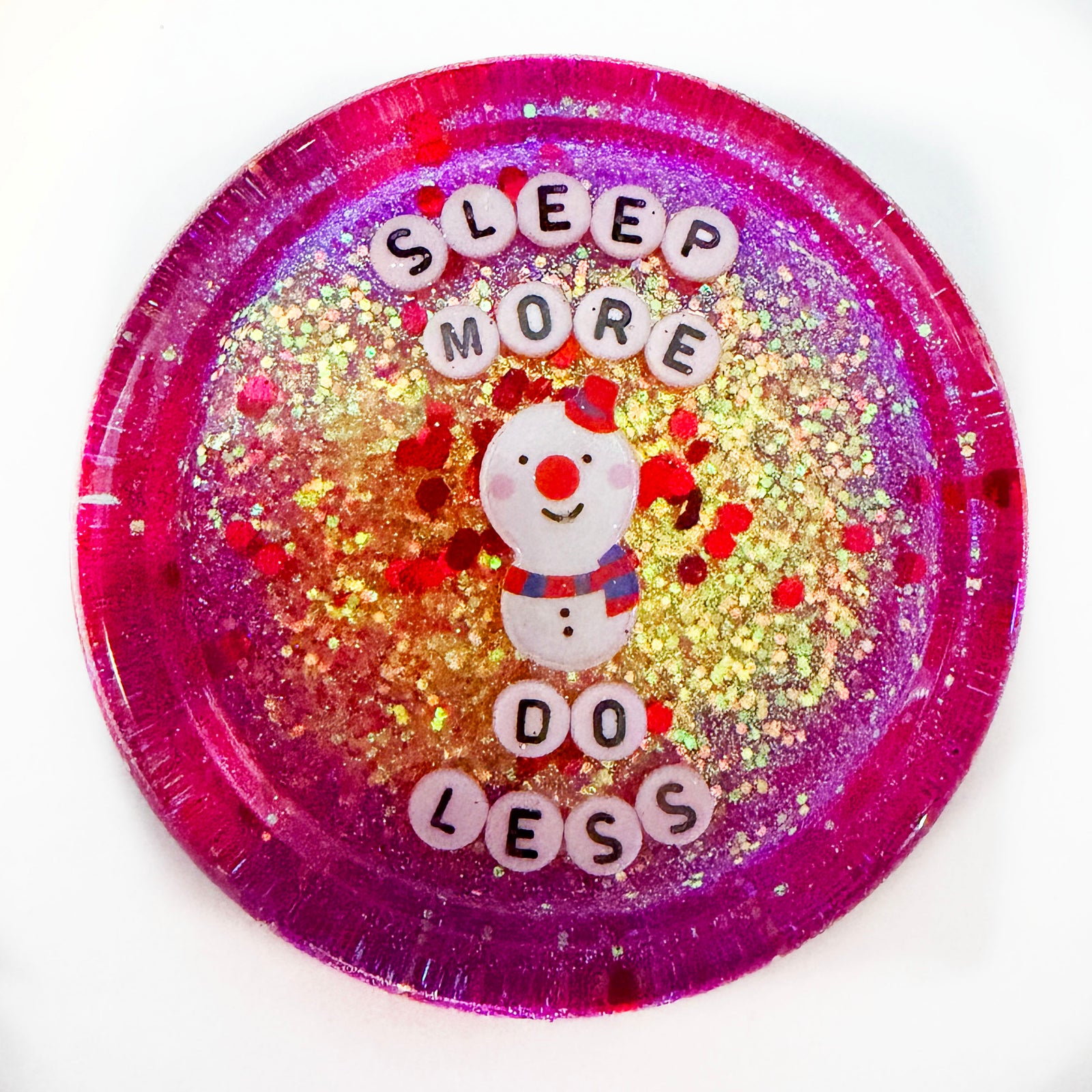 Sleep More Do Less - Shower Art - READY TO SHIP