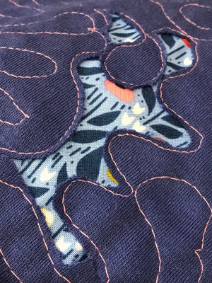 APPLIQUE CLASS: Reverse Appliqué Your Corporate Logo (or Stains) Away