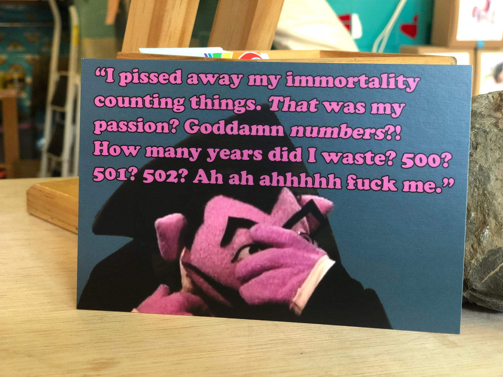 Postcard: Nihlist Count - Ten Pack