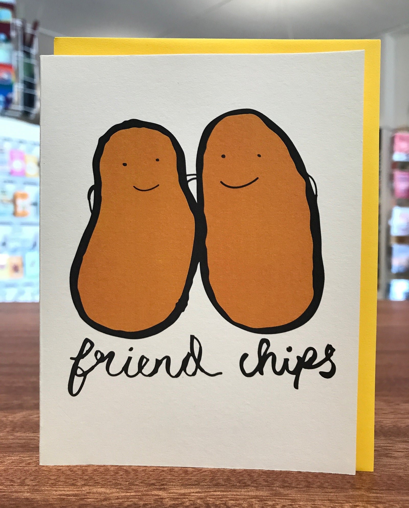 Card - Friend Chips (I Must Draw)
