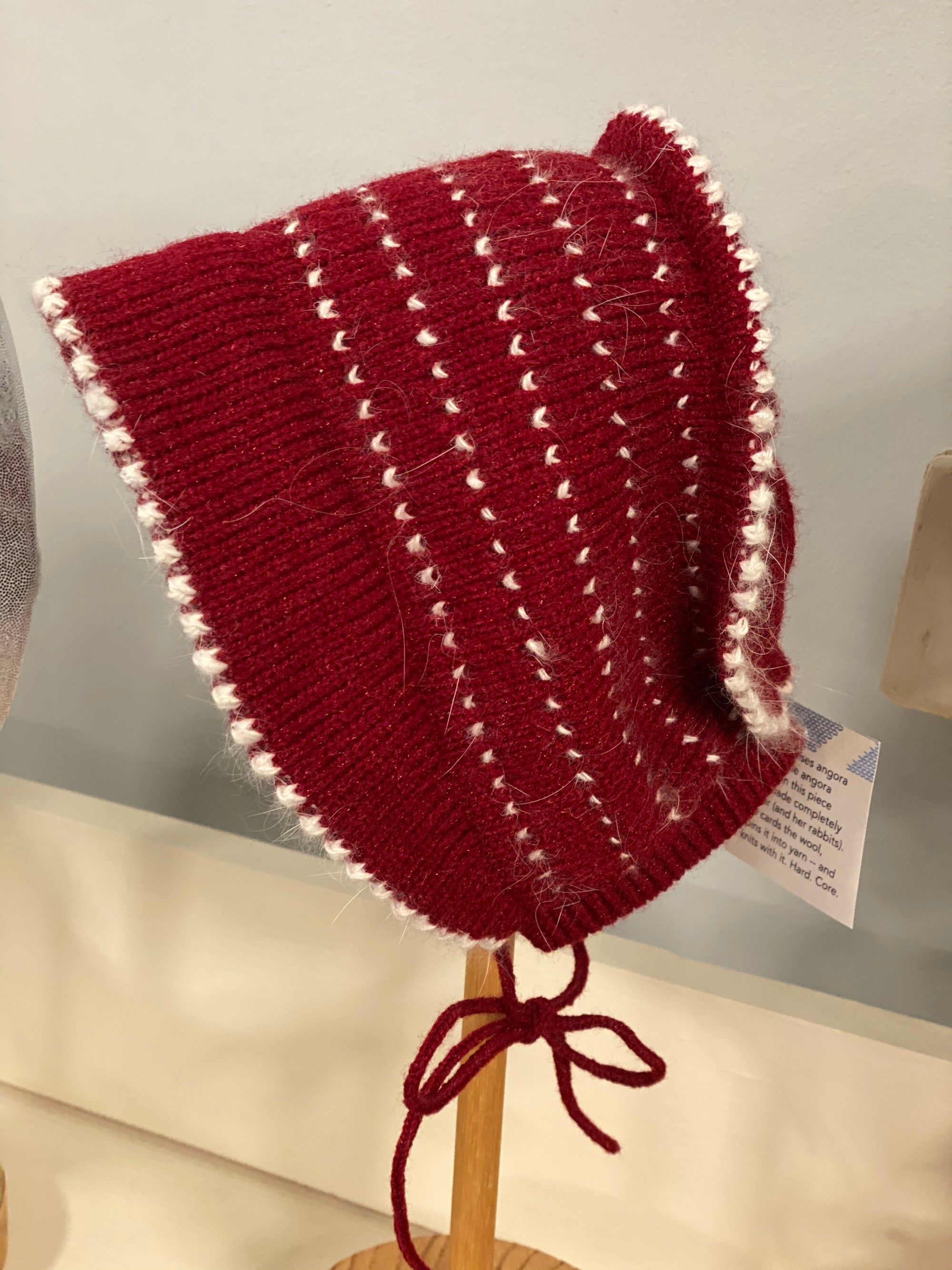 Baby Bonnet - Maroon