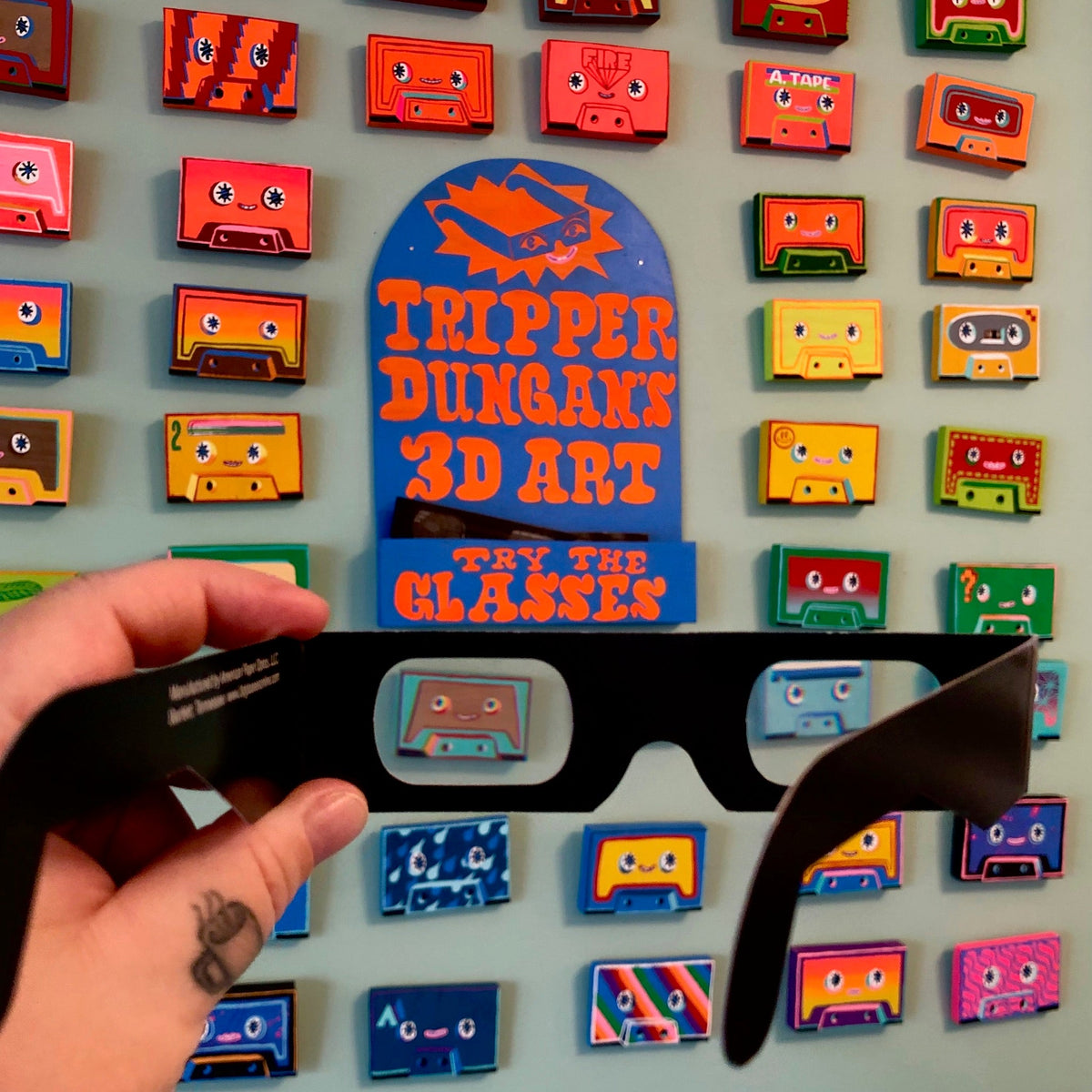 3D Painting - Cassette Tape