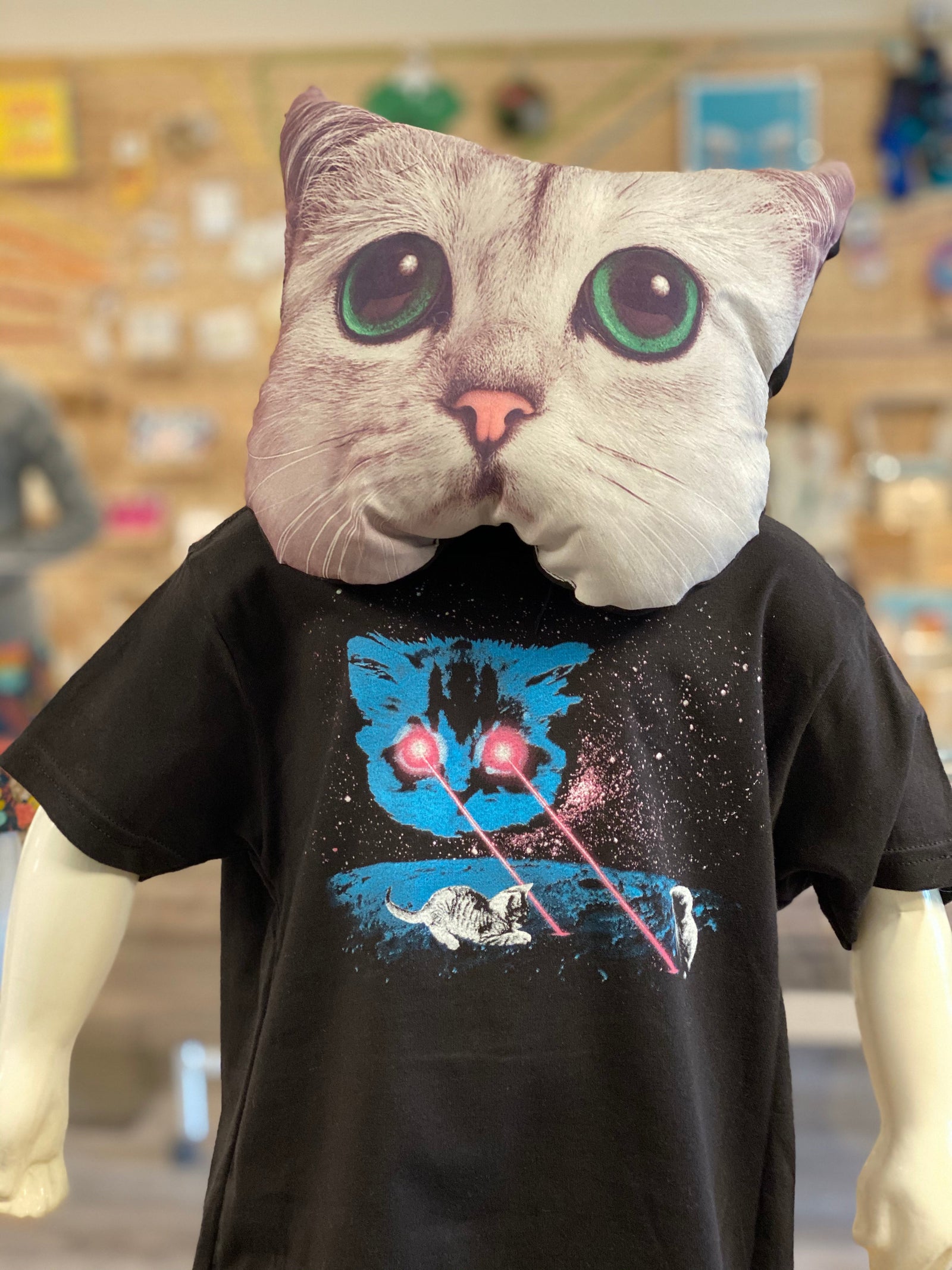 UB Toddler Shirt - Meta Laser Cat (Ugly Baby)