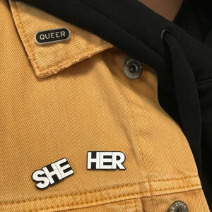 Enamel Pin: Queer