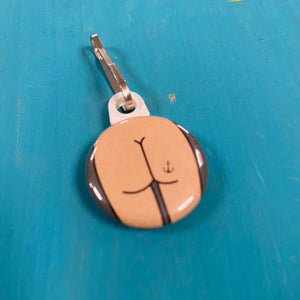 Zipper Pull - Butts