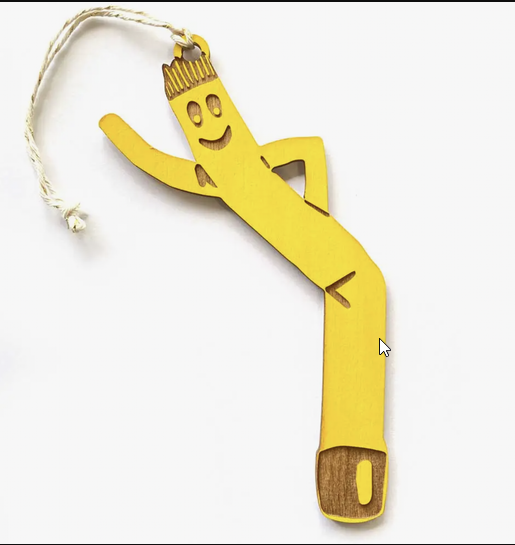 Ornament - Air Dancer - Large Yellow