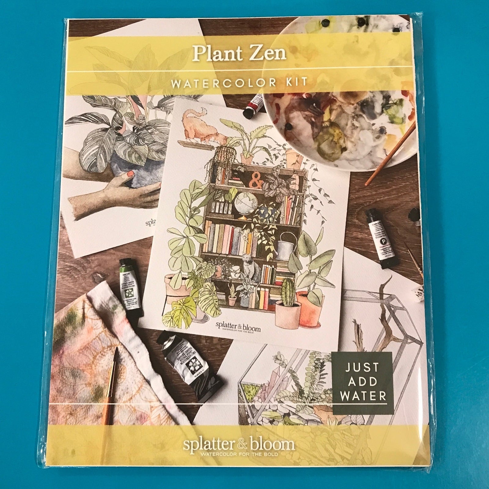 DIY - Watercolor Paint Kit - Plant Zen