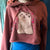 Cropped Hoodie Sweatshirt - Ghost Kitty