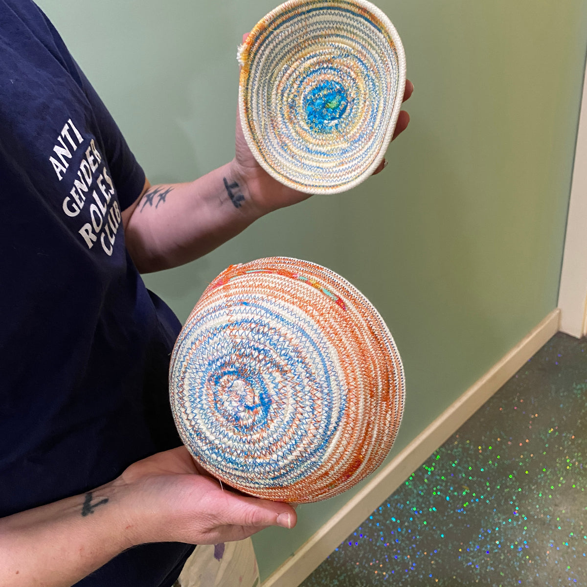 MACHINE SEWING CLASS: Rope Bowls