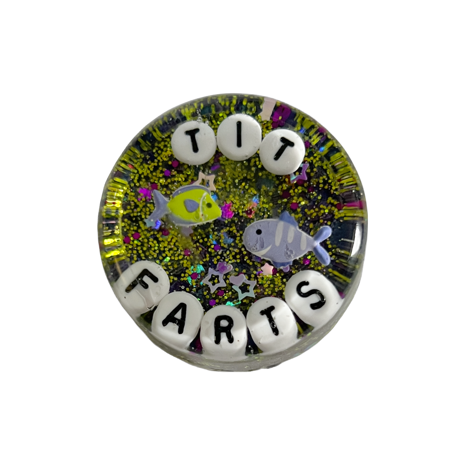 Tit Farts - Shower Art - READY TO SHIP