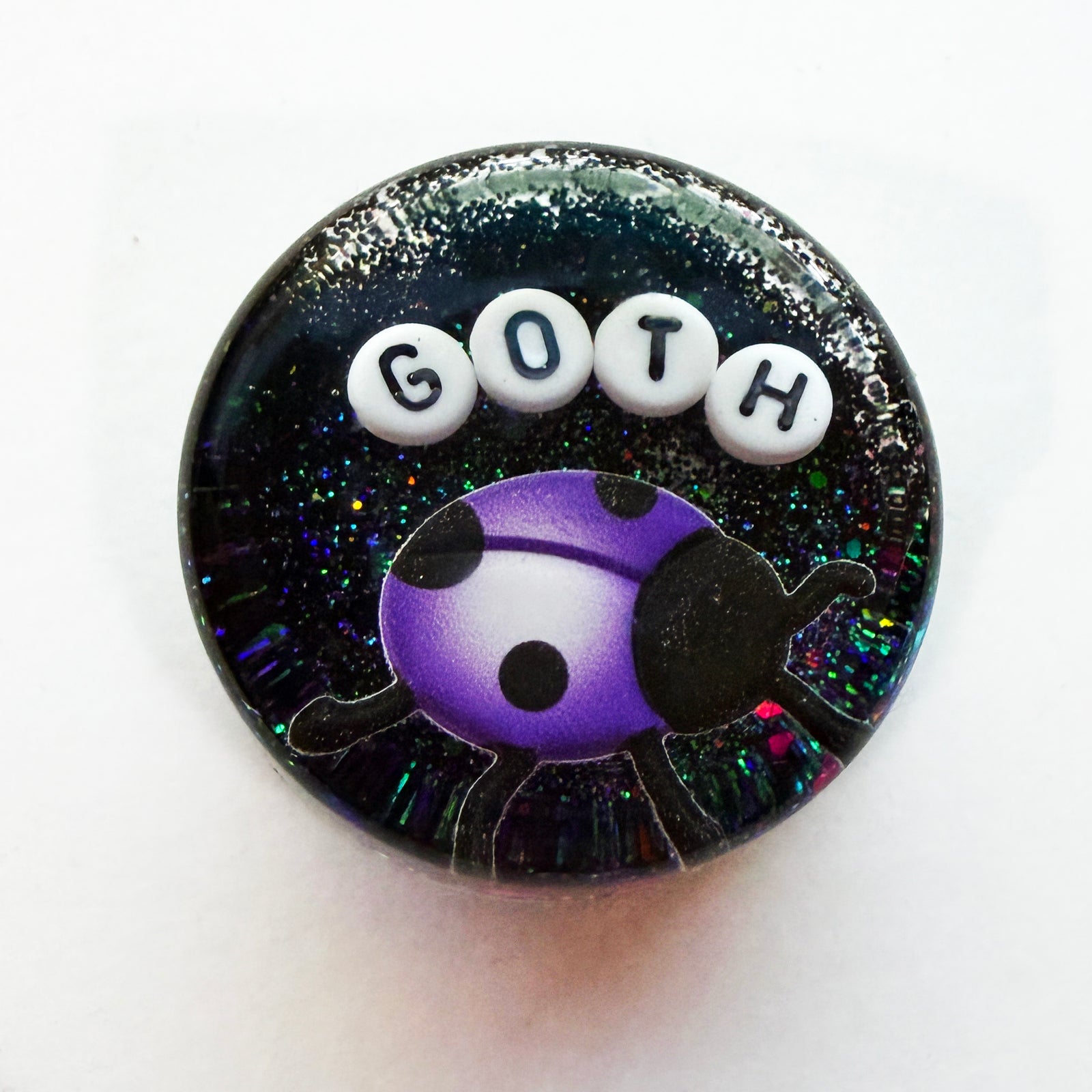 Goth - Shower Art - READY TO SHIP