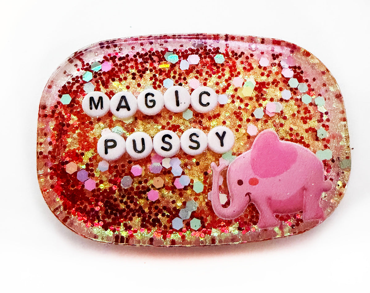 Magic Pussy - Shower Art - READY TO SHIP