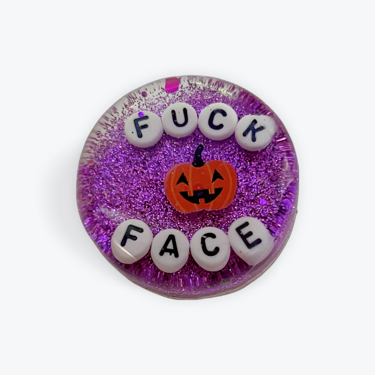 Fuck Face - Shower Art - READY TO SHIP