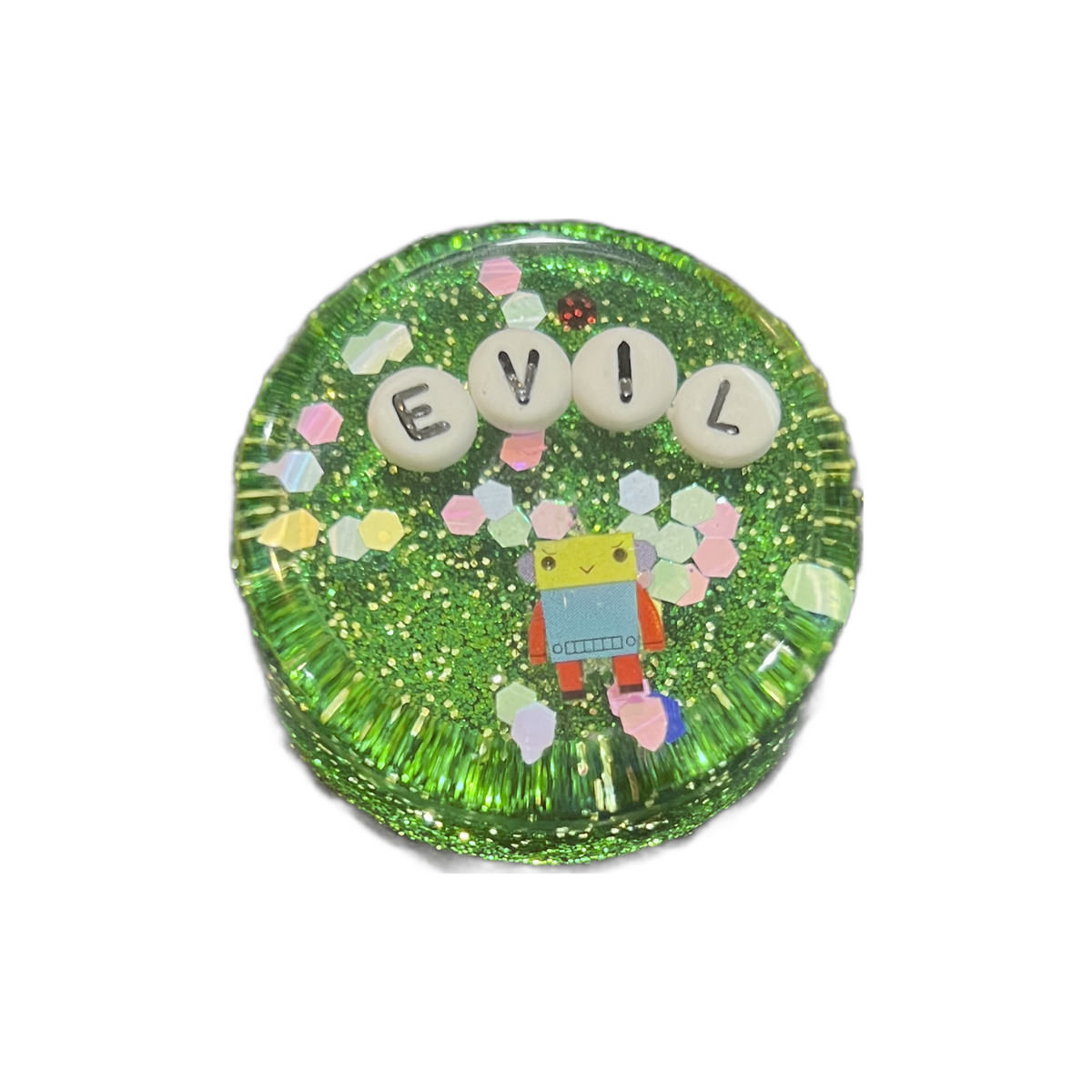 Evil - Mini Shower Art - READY TO SHIP