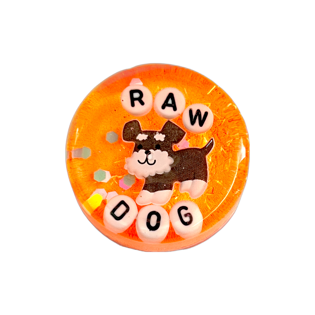 Raw Dog - Shower Art - READY TO SHIP