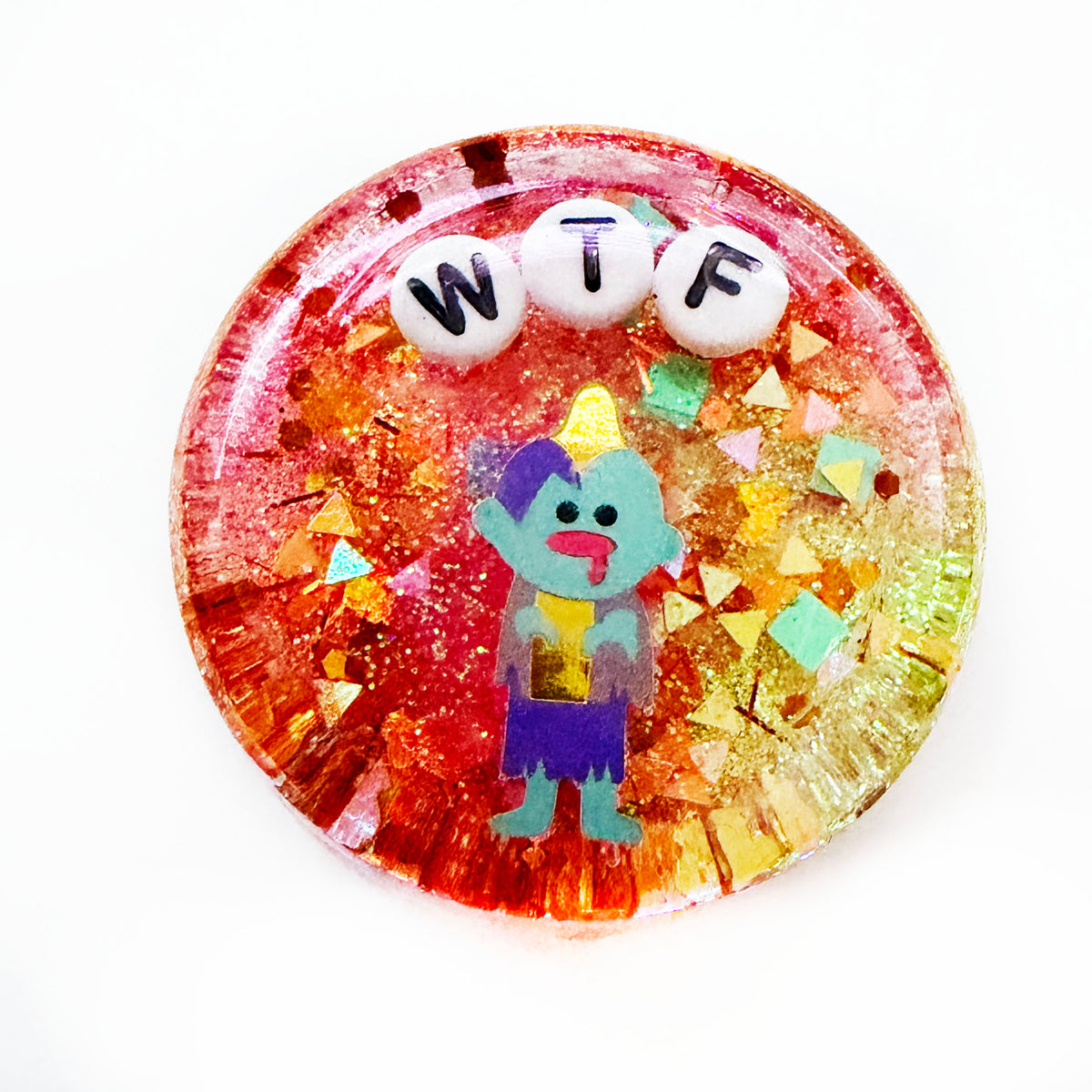 WTF - Shower Art - READY TO SHIP