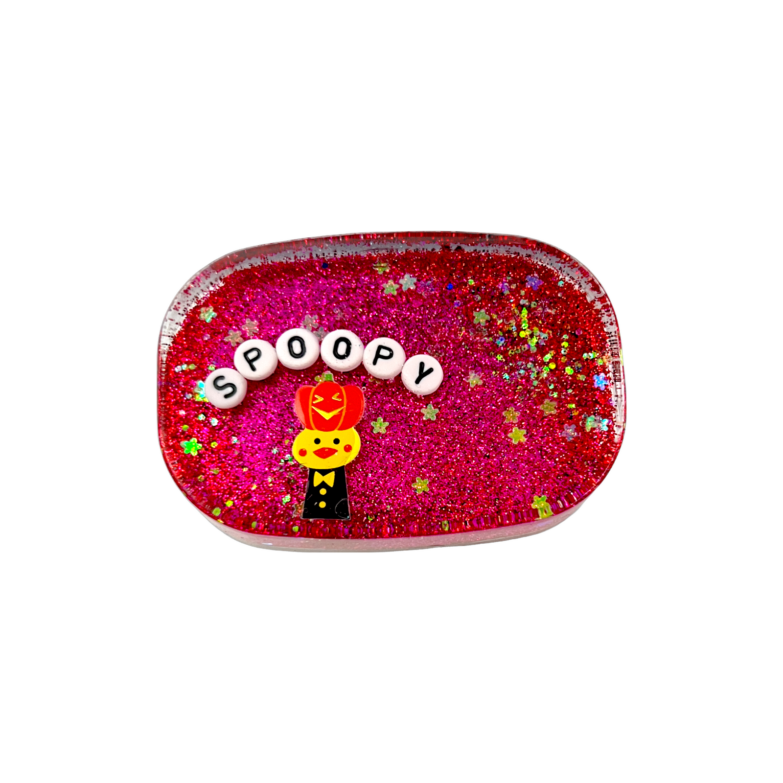 Spoopy - Small Shower Art - READY TO SHIP