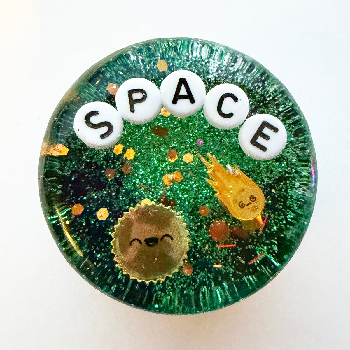 Space - Shower Art - READY TO SHIP