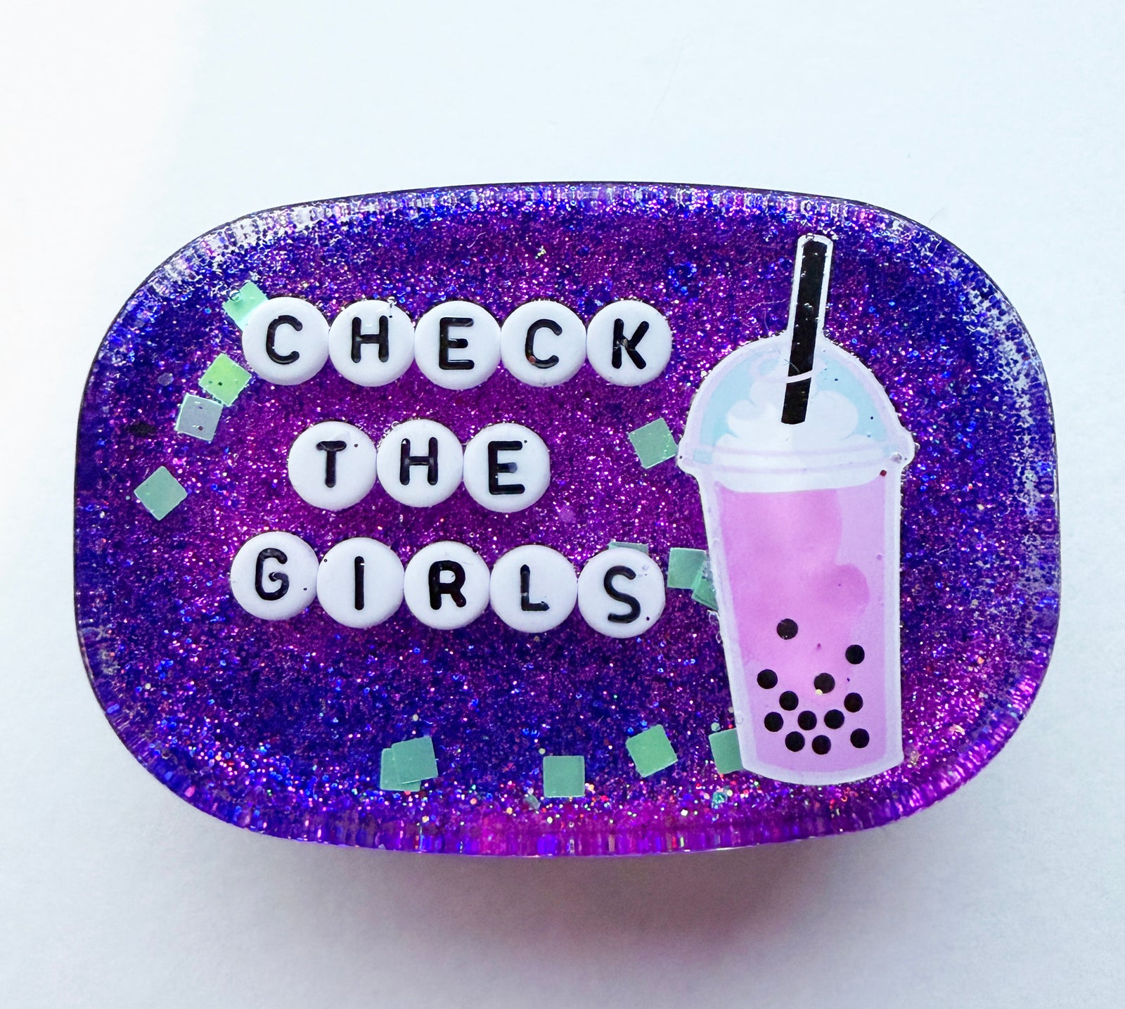 Check The Girls - Shower Art - READY TO SHIP