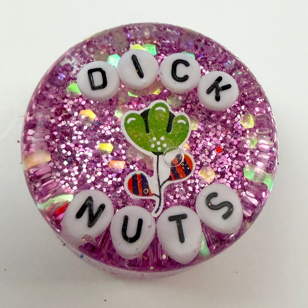 Dick Nuts - Shower Art - READY TO SHIP