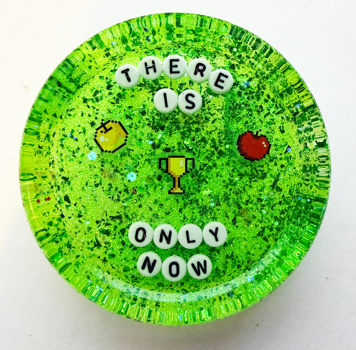 There Is Only Now - Shower Art - READY TO SHIP