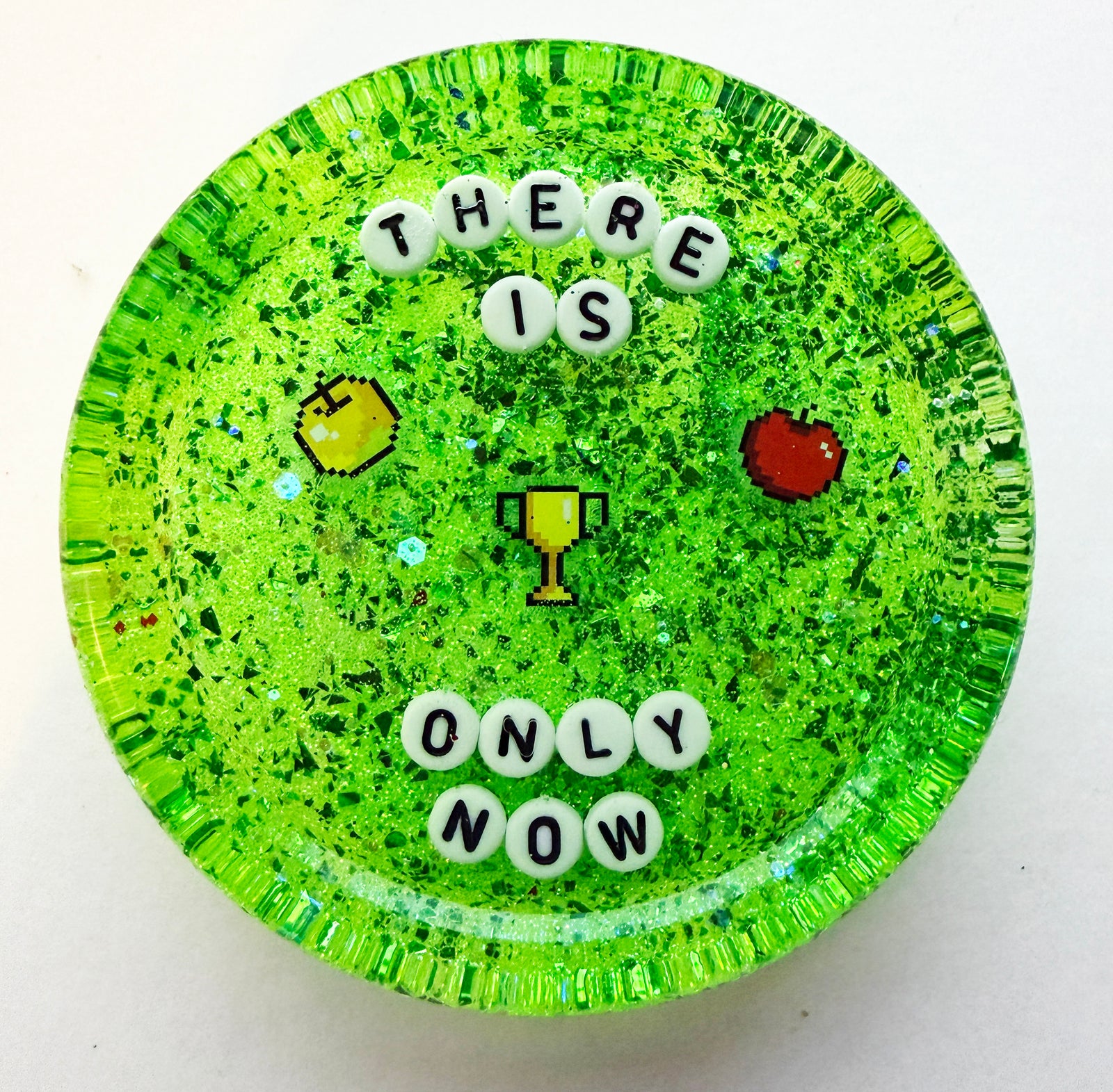 There Is Only Now - Shower Art - READY TO SHIP