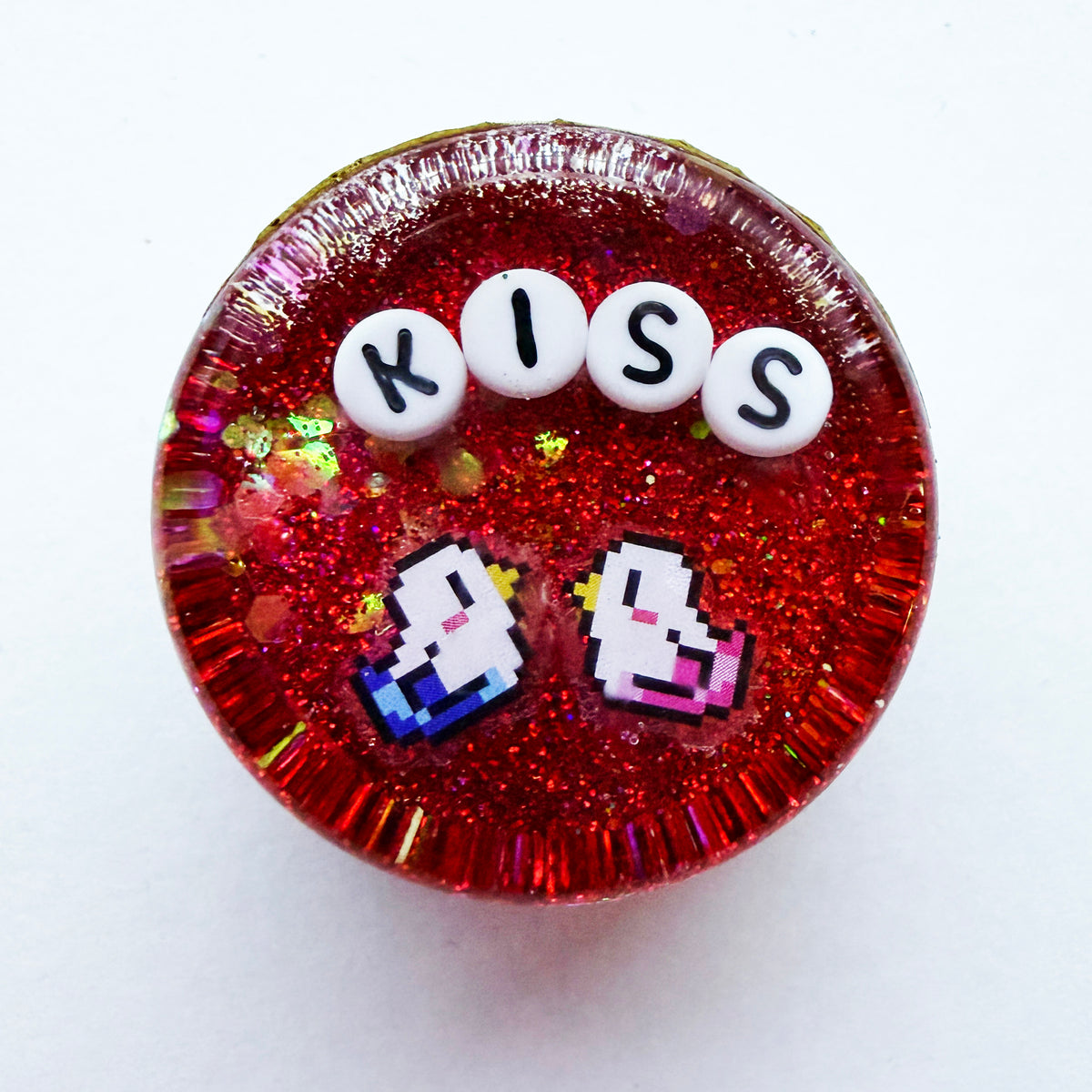 Kiss - Shower Art - READY TO SHIP