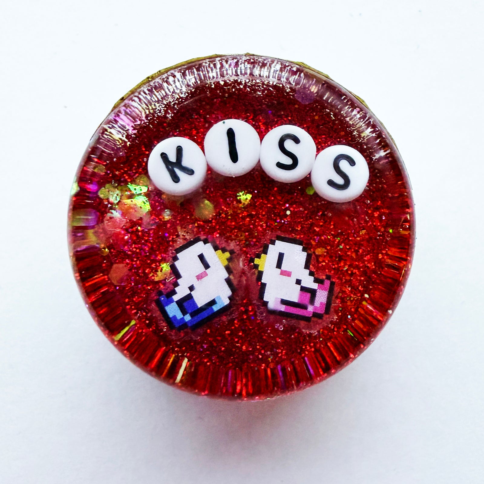 Kiss - Shower Art - READY TO SHIP