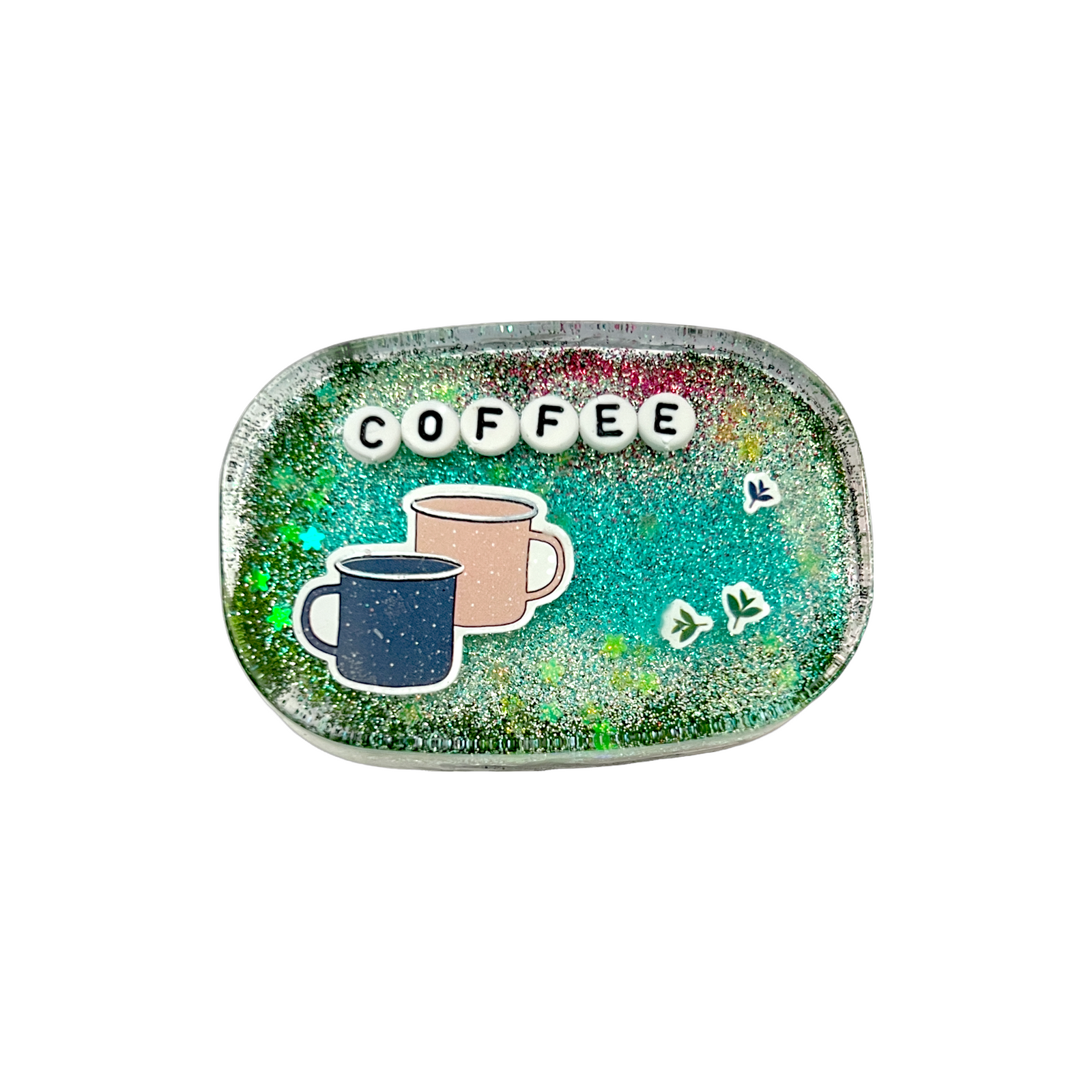 Coffee - Small Shower Art - READY TO SHIP