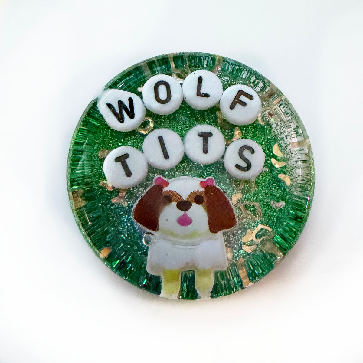 Wolf Tits - Shower Art - READY TO SHIP