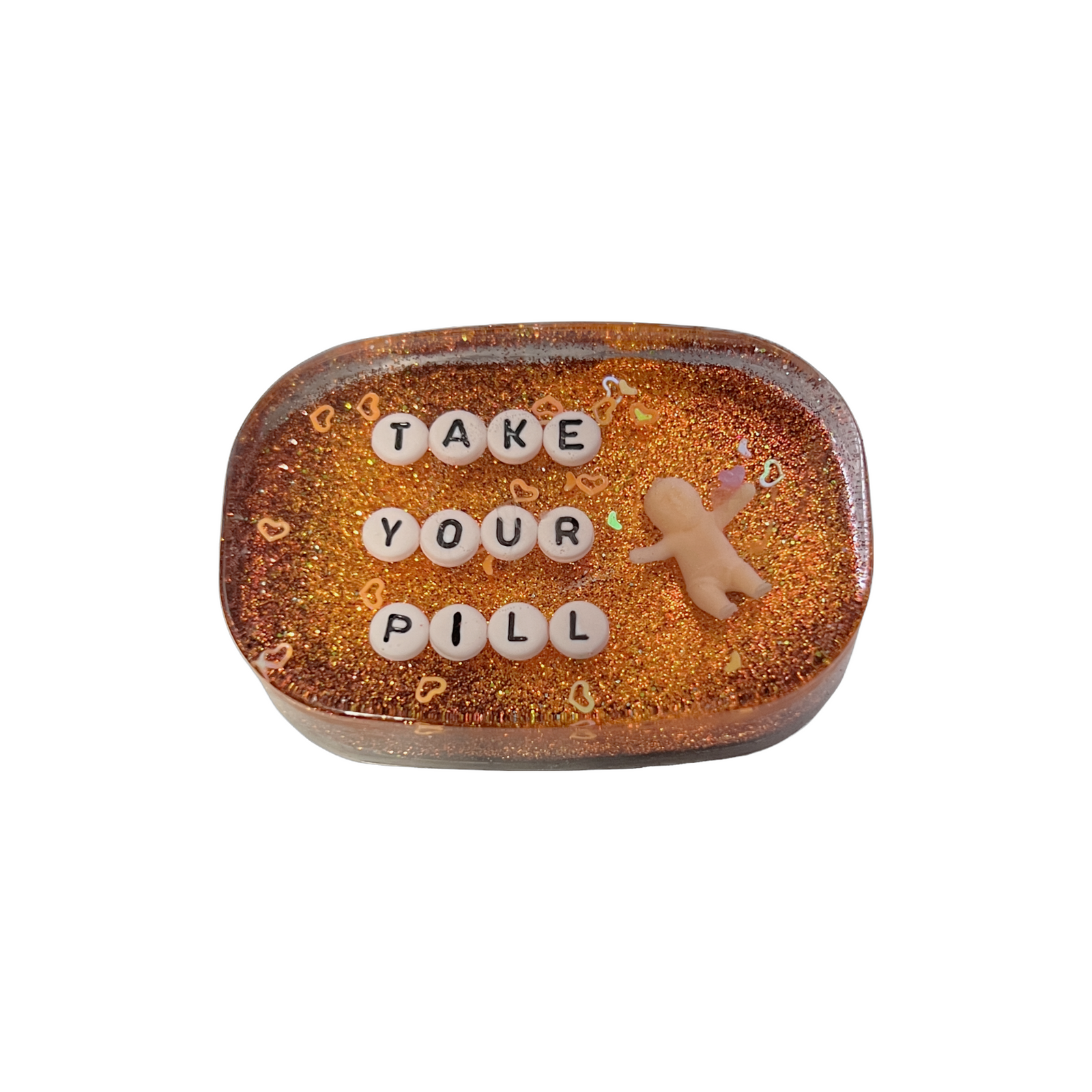 Take Your Pill(s) - Small Shower Art - READY TO SHIP