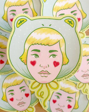 Sticker - Frog Hat