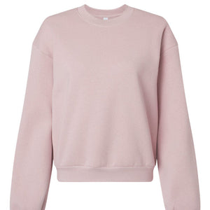 Pink sweatshirt on a white background