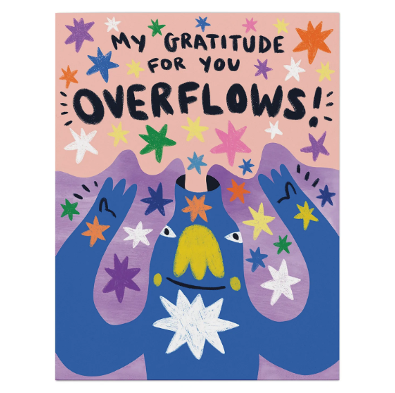 Card - Barry Lee - My Gratitude For You Overflows