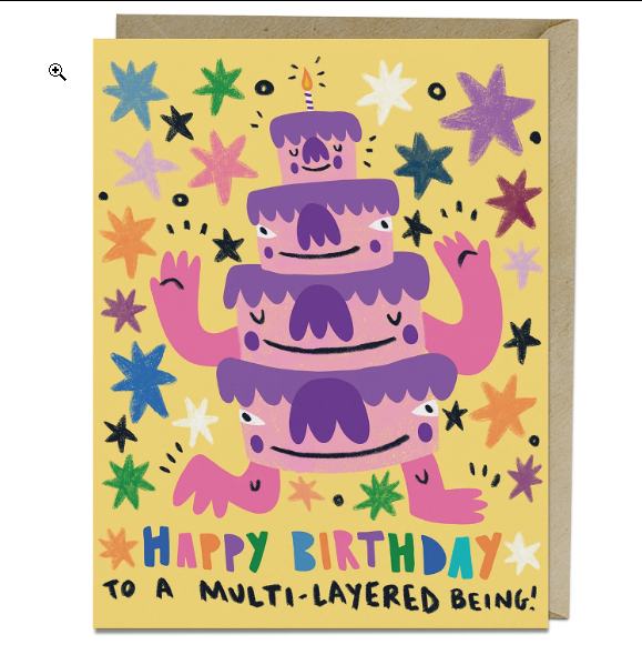 Card - Barry Lee - Multilayered Being Birthday