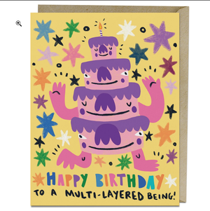 Card - Barry Lee - Multilayered Being Birthday