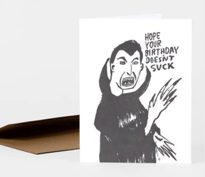 Card - Birthday Sucks