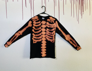 Shirt - Crew - Bleached Skeleton