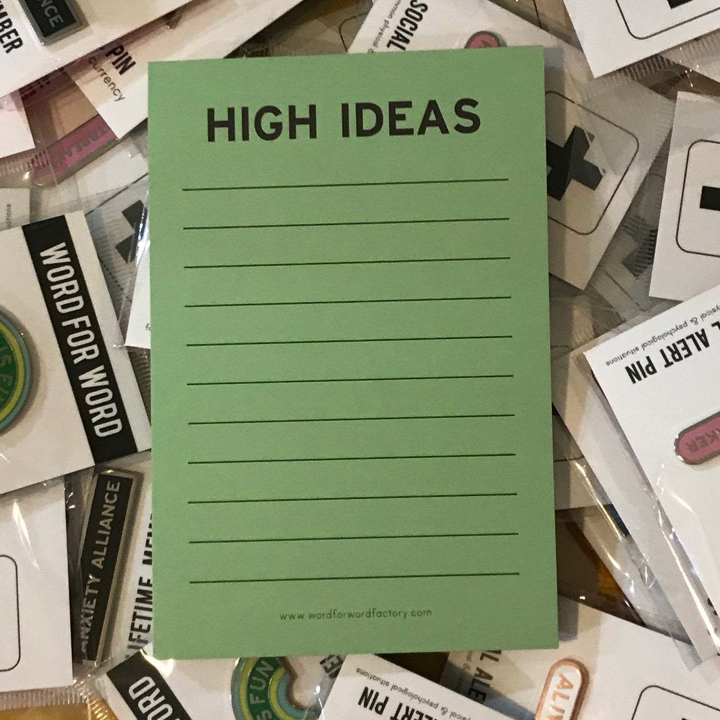 Notepad: High Ideas