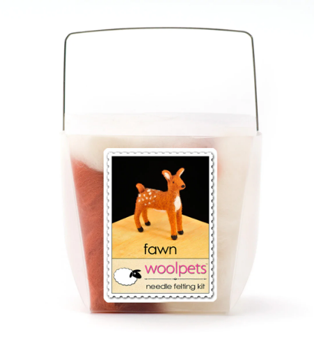 DIY - Needle Felting - Fawn (Wool Pets) Craft Kit