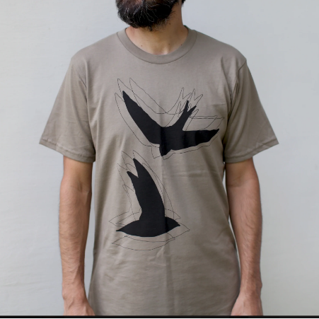 SALE Shirt - Crew - Flying Swift  (Blackbird Supply Co.)