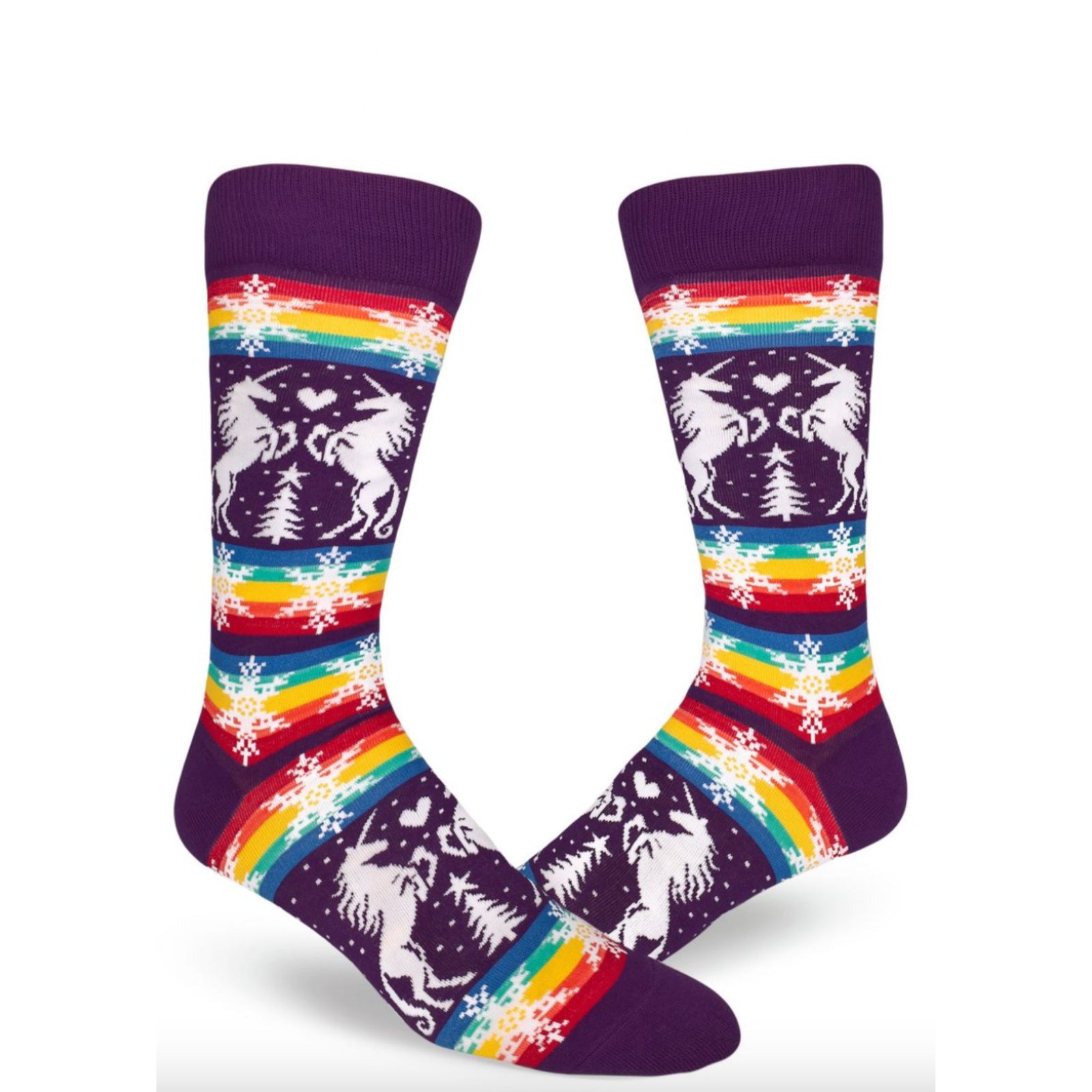SALE Sock - Large Crew: Gay Apparel - Grape (Mod Socks)