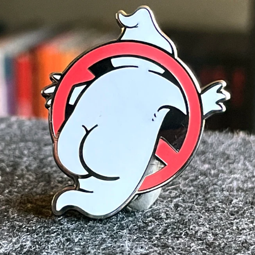Enamel Pin - GhostBUTTsters