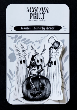 Sticker - Haunted Tea Party