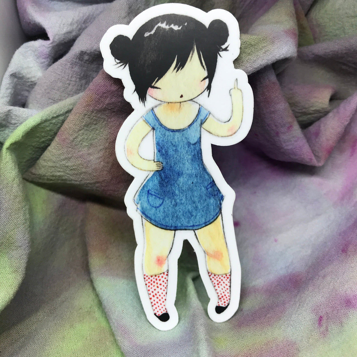 Sticker - The Finger (Stasia Burrington)