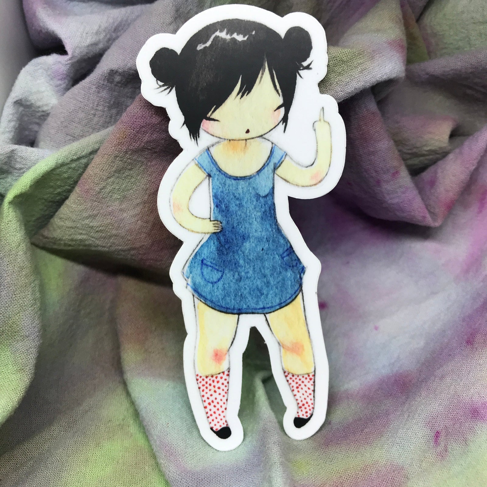 Sticker - The Finger (Stasia Burrington)