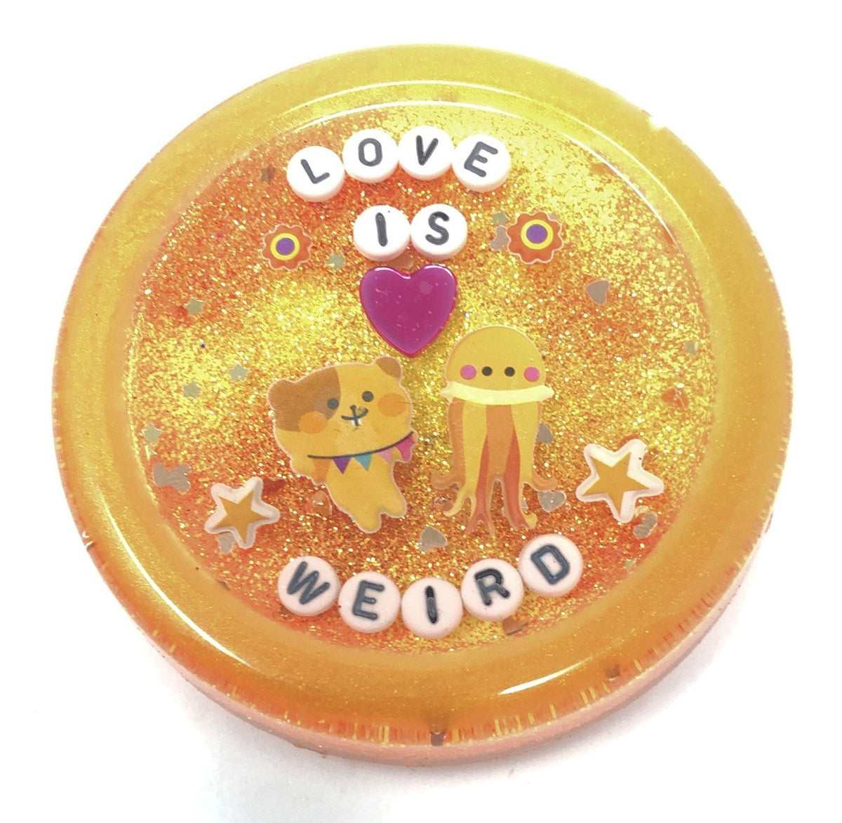 Love is Weird - Shower Art - READY TO SHIP