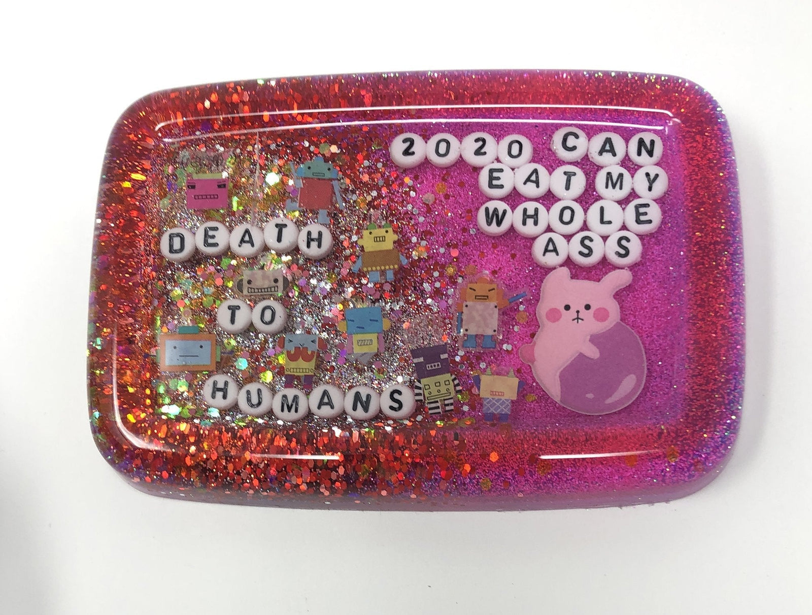 NOW WHAT?! 2020 Sucks! - Large Shower Art - READY TO SHIP